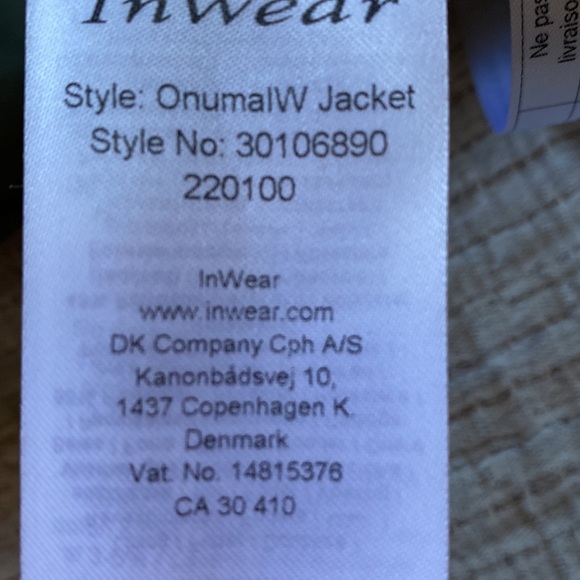 InWear quilted bomber sage green - Picture 8 of 8